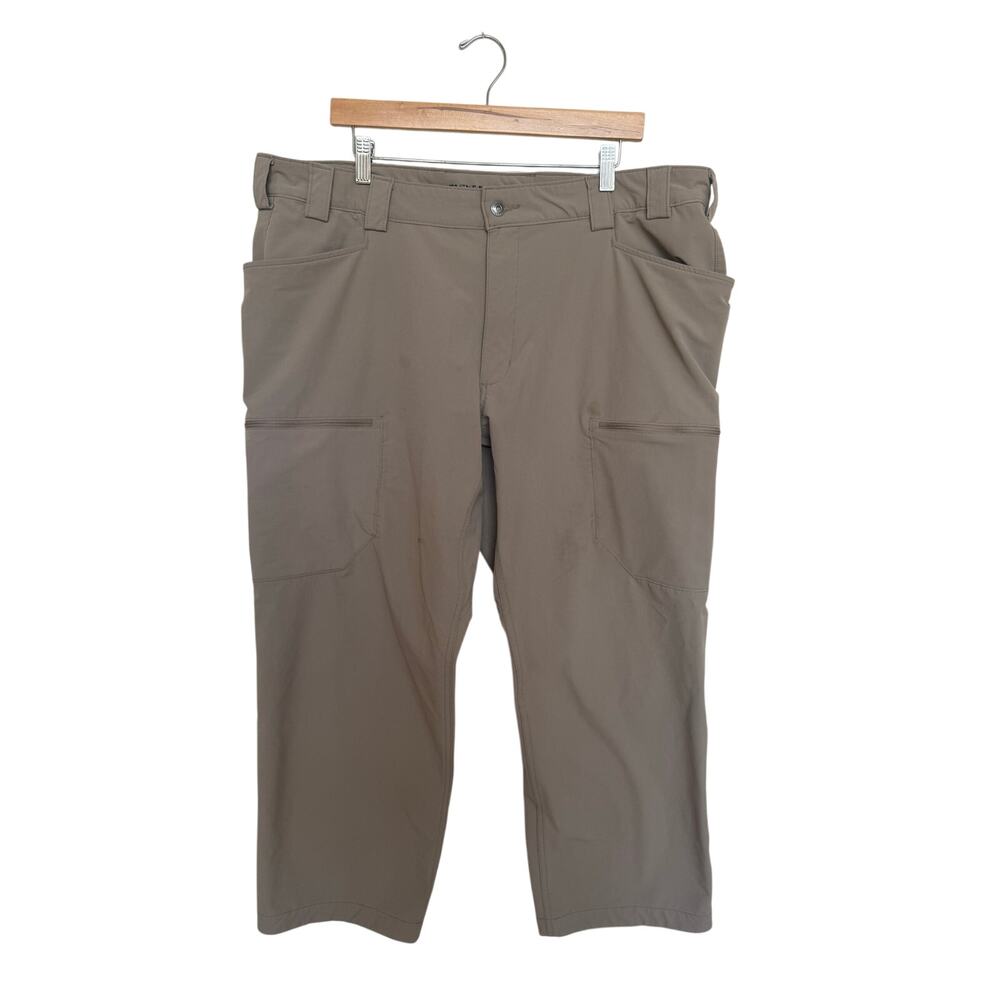Duluth Trading Flexpedition Relaxed Fit Cargo Pants Men’s 42x30 Tan Brown 75291